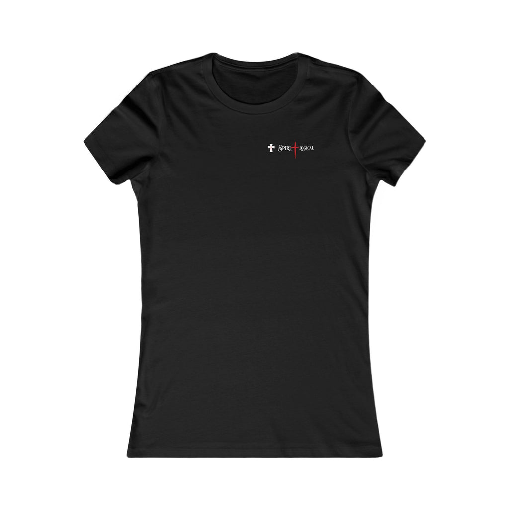 0009LTL woman t-shirt little logo on front + big logo  on back
