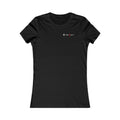 0009LTL woman t-shirt little logo on front + big logo  on back