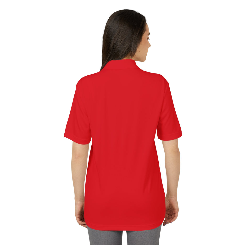 0024 Embroidered Spirilogical Cross Polo Shirt