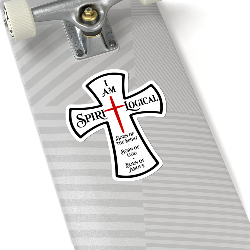 0018 Spiri-Logical Cross Kiss-Cut Sticke