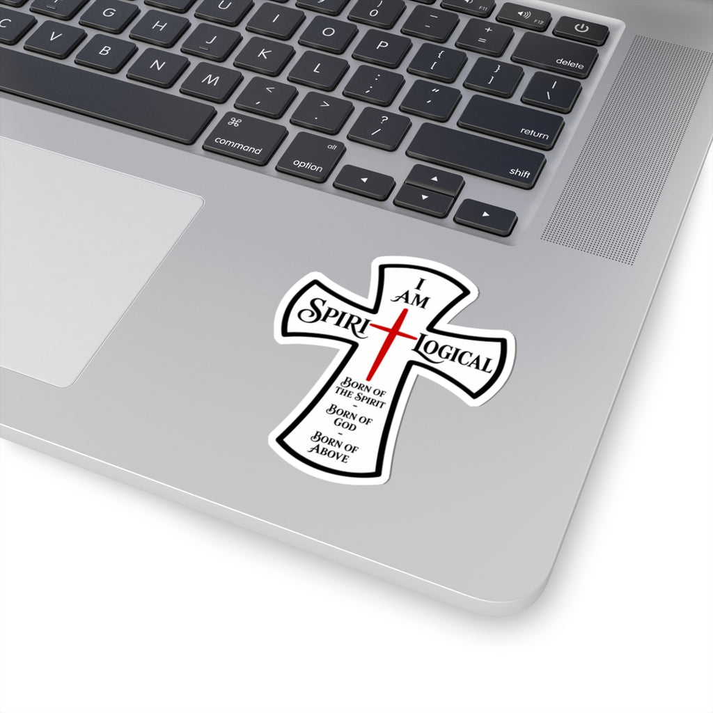 0018 Spiri-Logical Cross Kiss-Cut Sticke