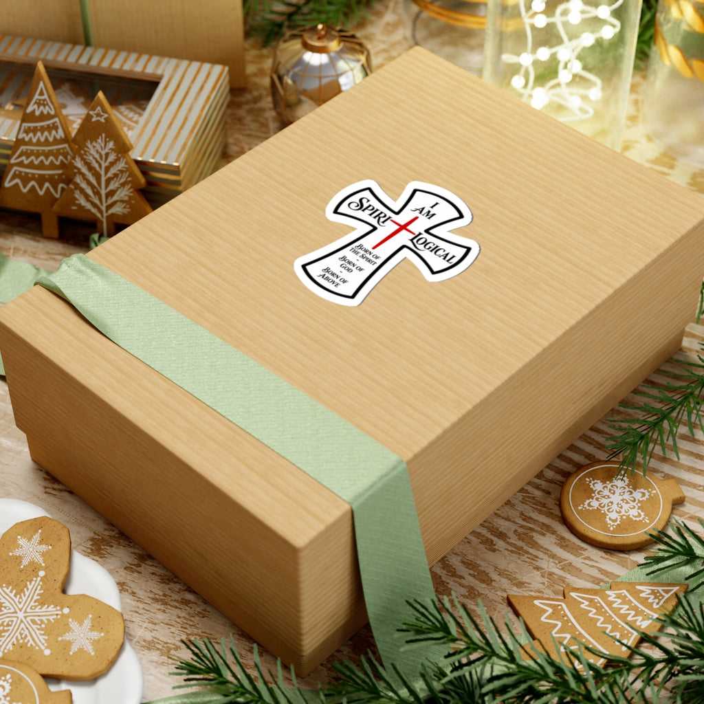 0018 Spiri-Logical Cross Kiss-Cut Sticke