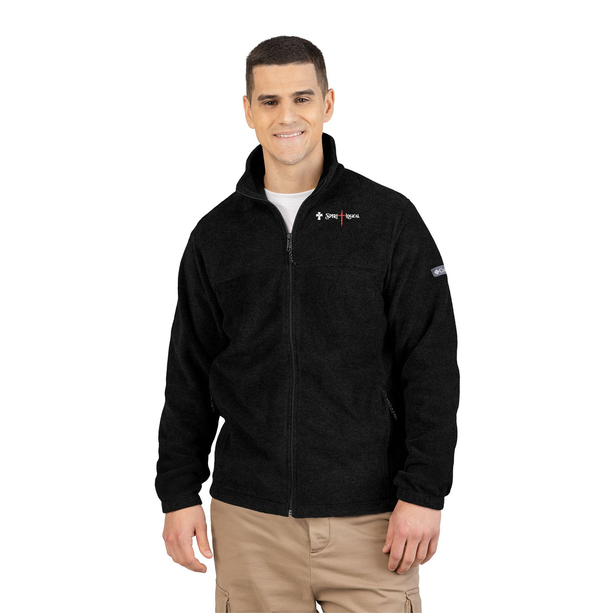 0015LTL Spirilogical Cross Fleece Jacket