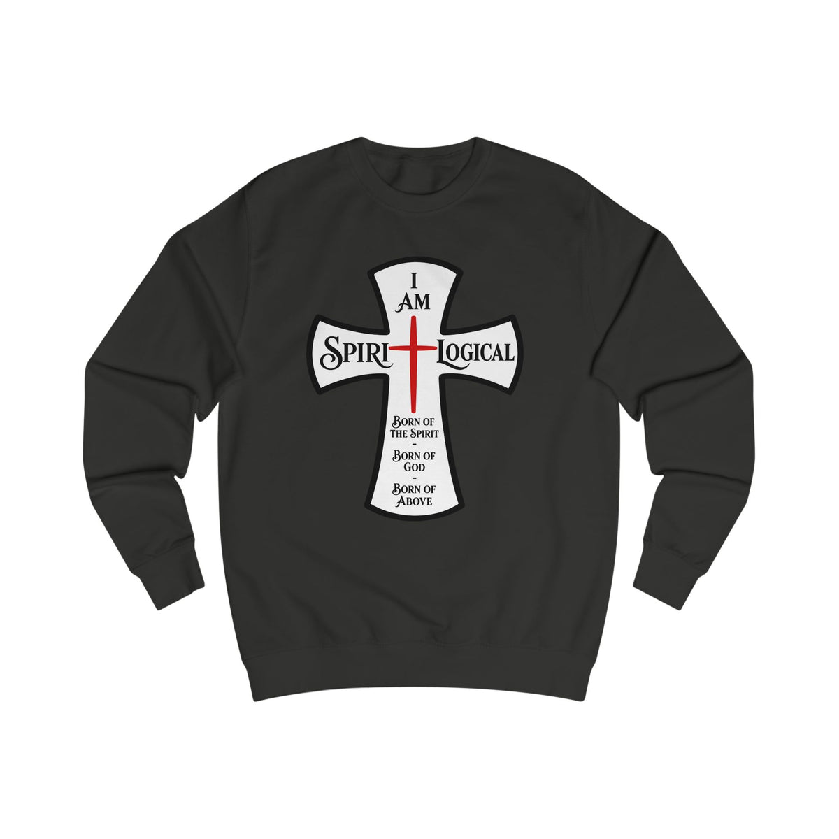 0006 sweatshirt big logo on front nothing on back