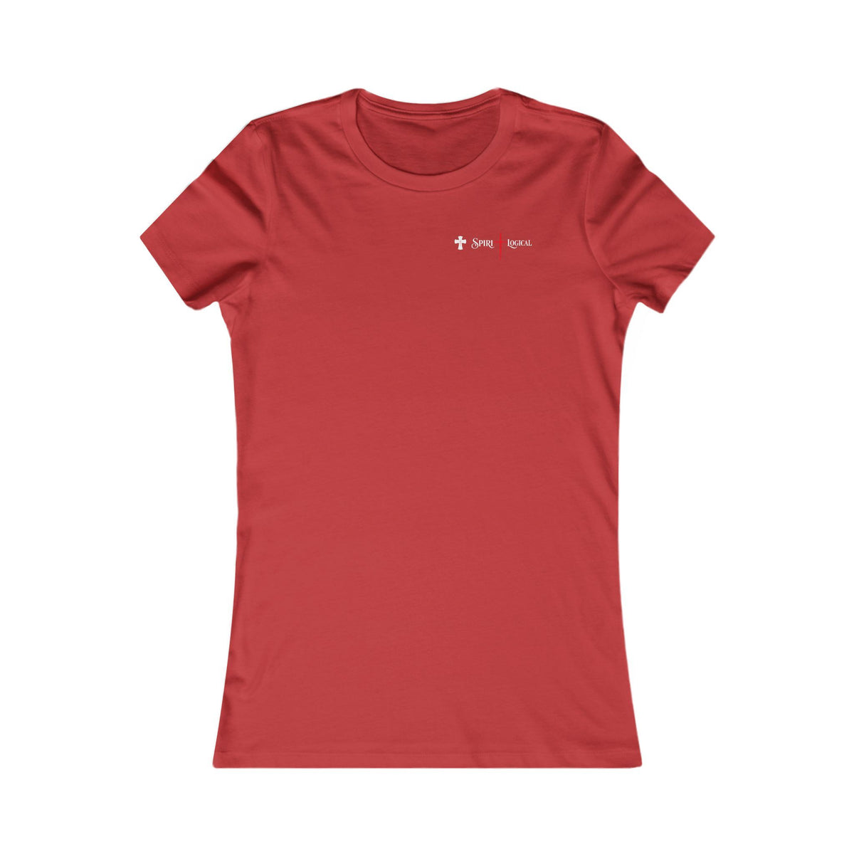 0008LTL woman t-shirt little logo on front nothing in back
