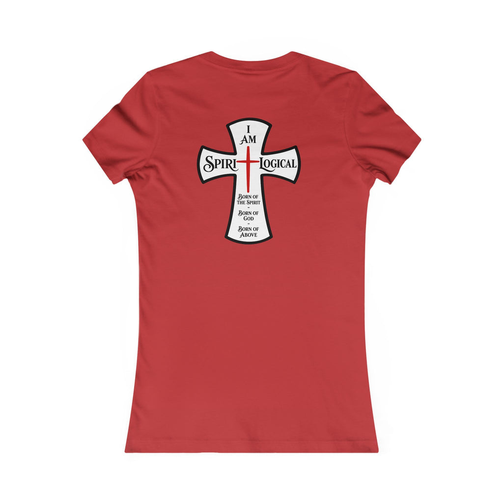 0009 woman t-shirt little logo on front + big logo  on back