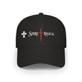 0020LTL Spirilogical Cross Red Low Profile Baseball Cap
