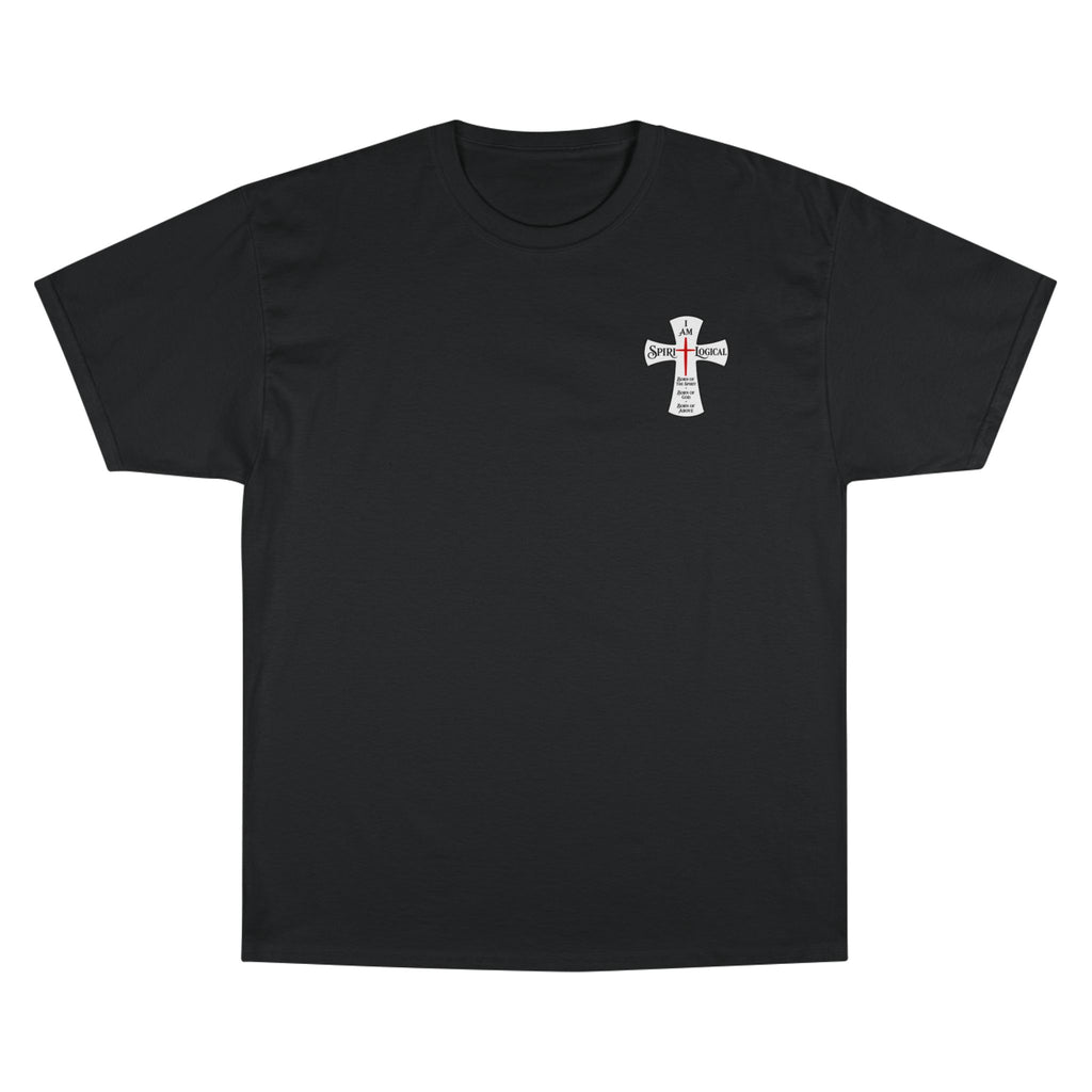 0002 t-shirt little logo on front + big logo  on back