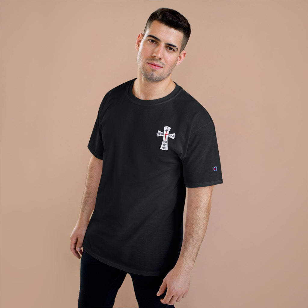 0002 t-shirt little logo on front + big logo  on back