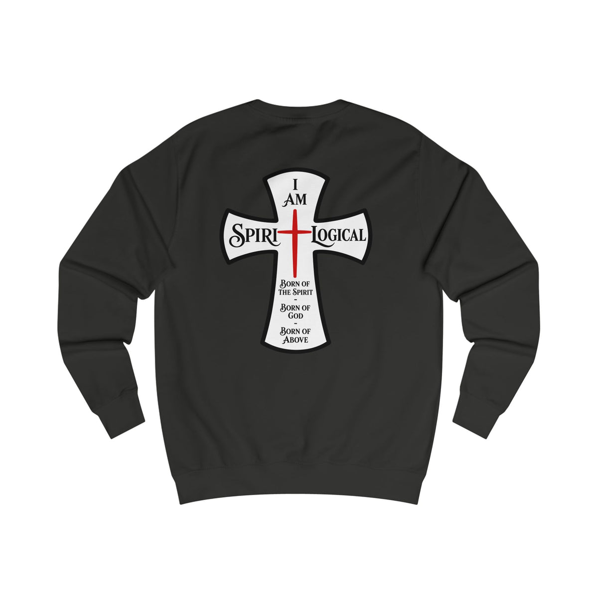 0007 sweatshirt nothing on front + big on back