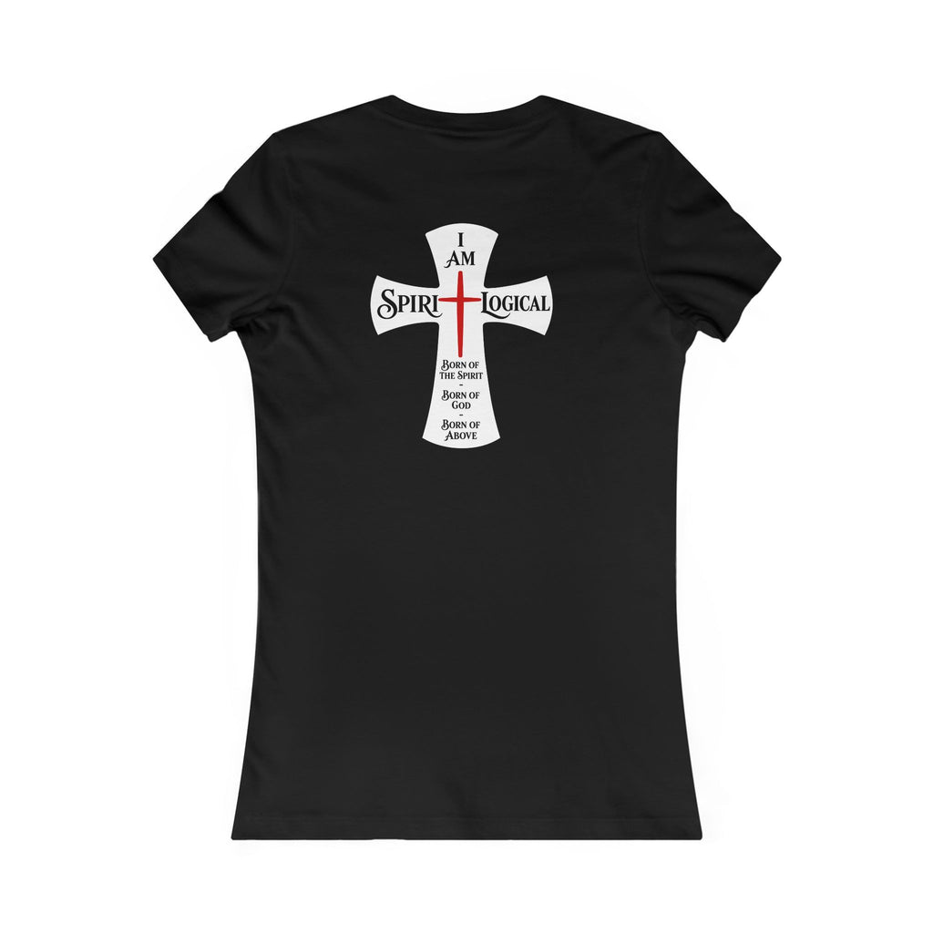 0009LTL woman t-shirt little logo on front + big logo  on back