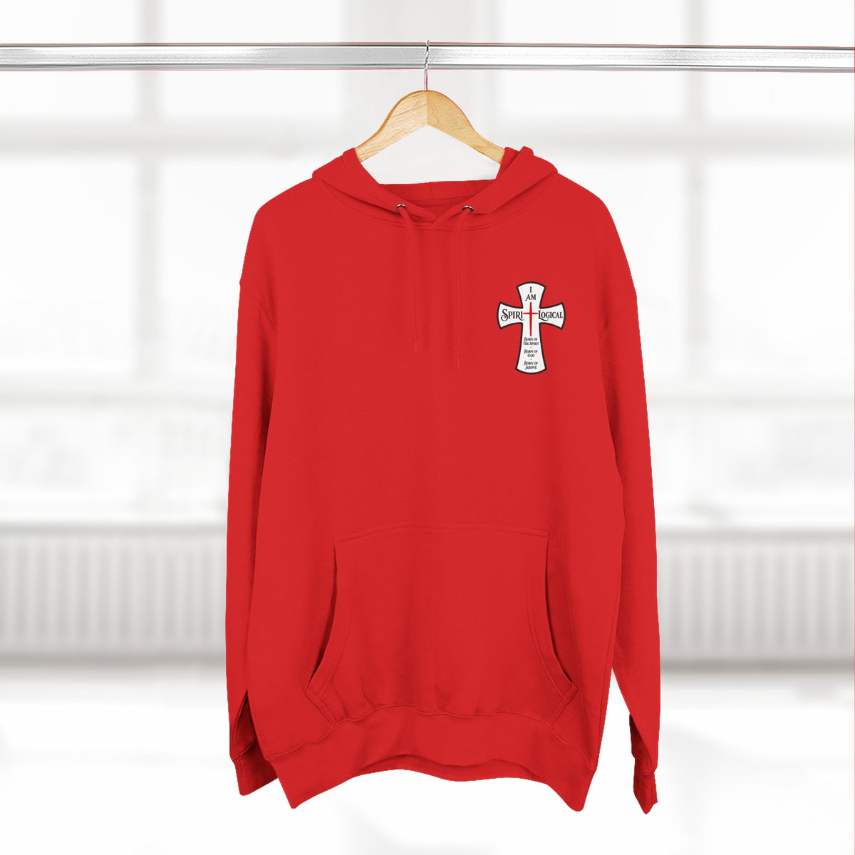 0012N Spirilogical Generic Hoodie little logo on front + nothing on back