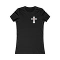 0009 woman t-shirt little logo on front + big logo  on back