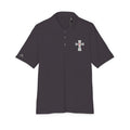0024 Embroidered Spirilogical Cross Polo Shirt