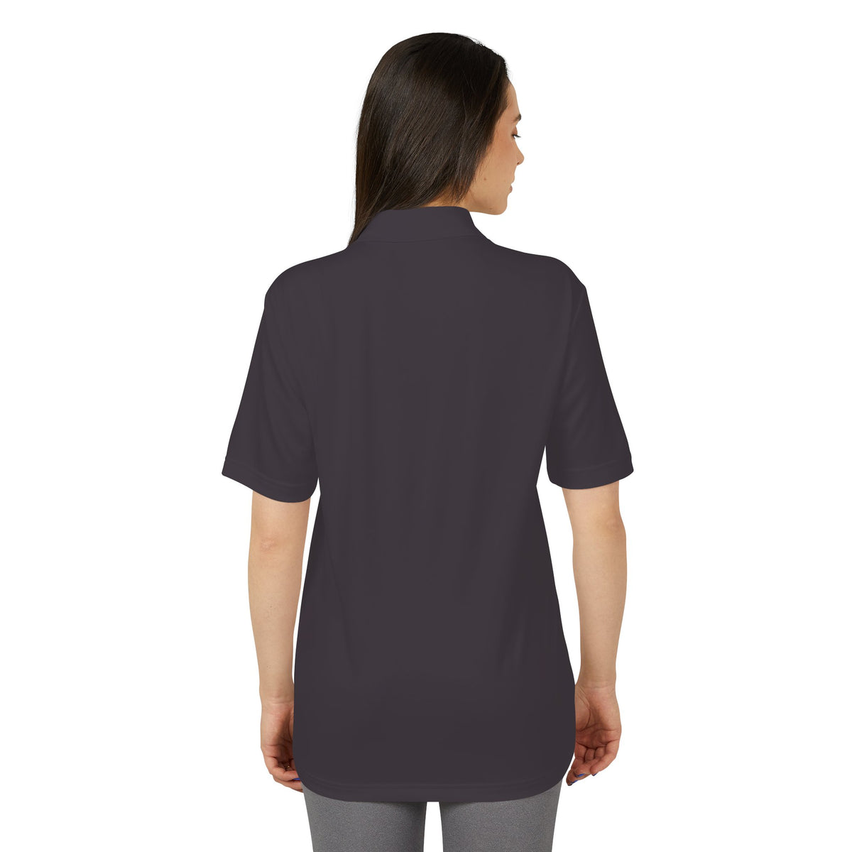 0024 Embroidered Spirilogical Cross Polo Shirt