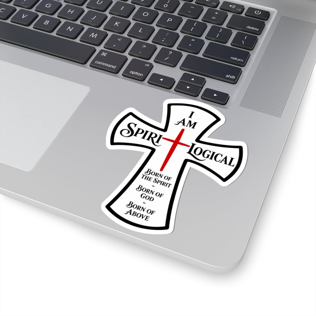 0018 Spiri-Logical Cross Kiss-Cut Sticke